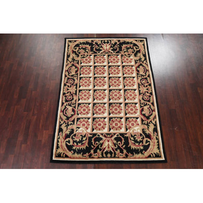 One-of-a-Kind 5'11" X 8'9" New Age Wool Area Rug in