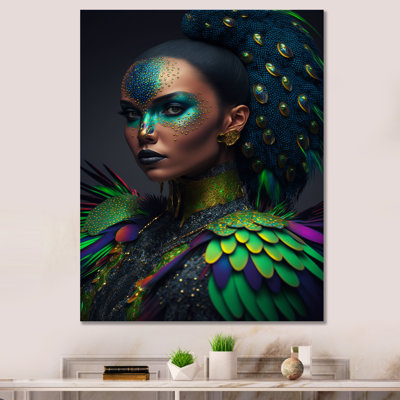 «Avant Garde Fashion Portrait IV - Woman Avant-Garde», reproduction d'art