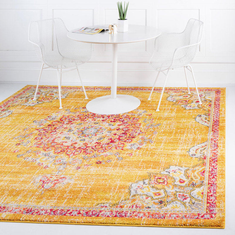Oriental Area Rug, Square 244cm