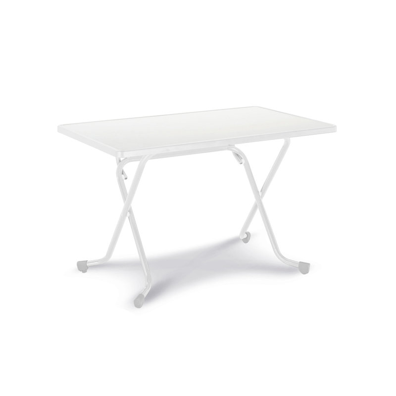 Madrid Folding Table Rectangular 110X70 Cm, White
