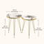 Ensemble de tables basses gigognes 2 pièces Marble-Look-2045744095