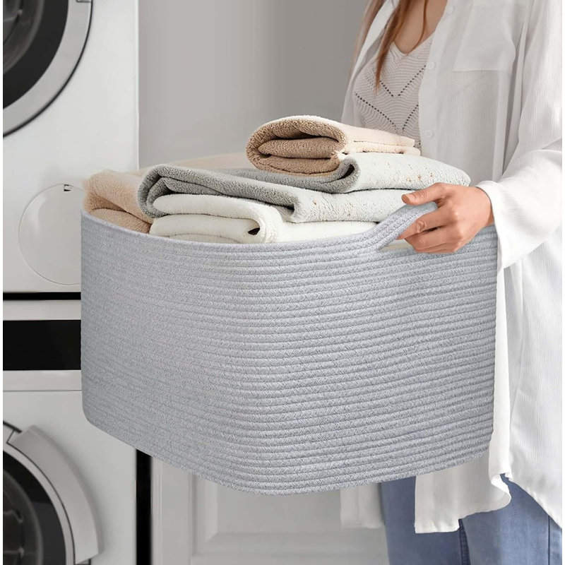 Laundry Hamper, Heathered/Grey