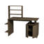 Ezekiella Lake Computer Desk with 6 Shelves and 2-Door Cabinet-1990448055