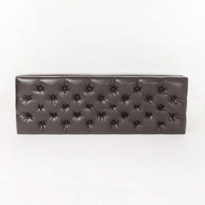 Boucle Upholstered Bench with Rubber Wood Legs,