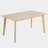 6 - Piece Modern Dining Table with Bench Set-1673782620