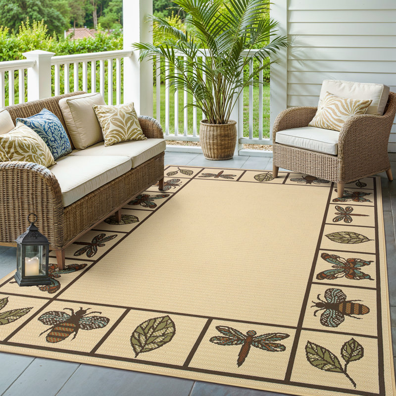 Ashmi Indoor / Outdoor Rug, Rectangle 5'3" x 7'6"
