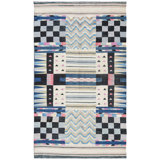 New Afghani Navajo Wool On Cotton 12' X 17'2" Ivory