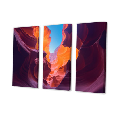 Upper Antelope Canyon I, reproduction sur toile 3 pièces