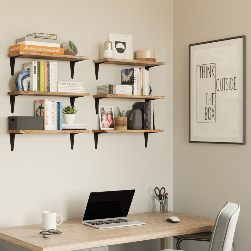Ternate 6 Piece Bracket Shelf