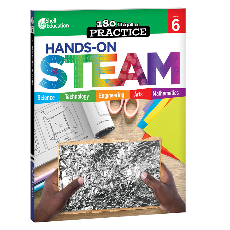 180 Days Steam, Science, and Math Grade 6