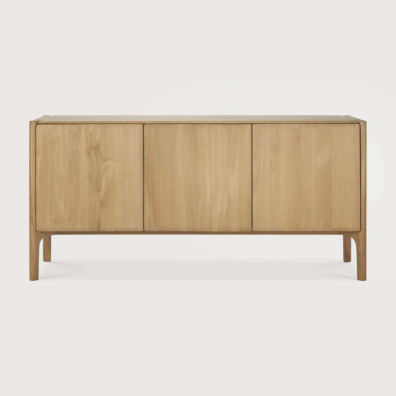 Pi 69'' W Solid Wood Sideboard, Oiled Oak