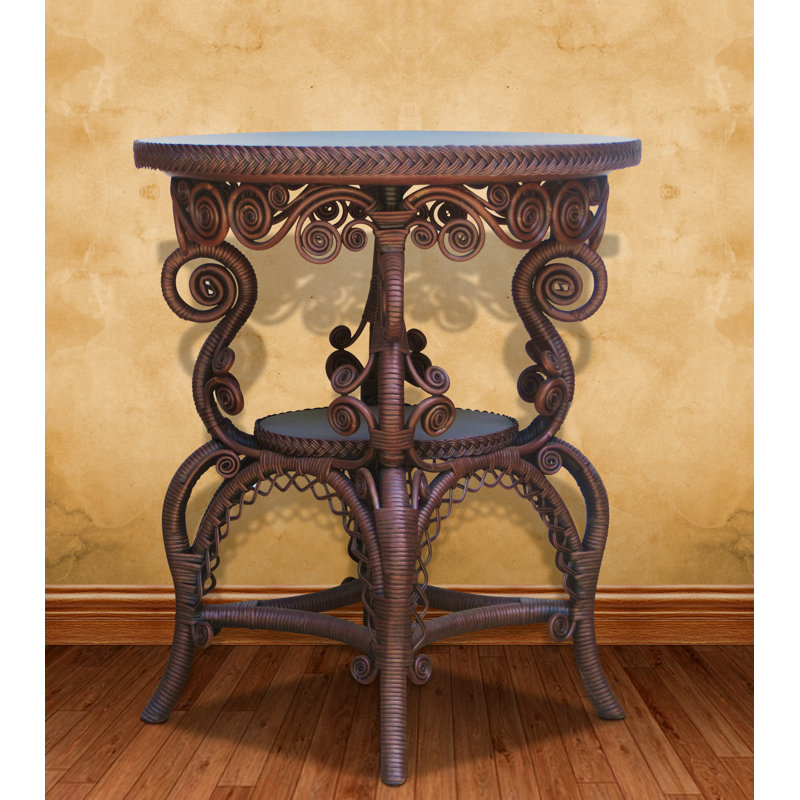 Bellavia Tray Top End Table, Brownwash