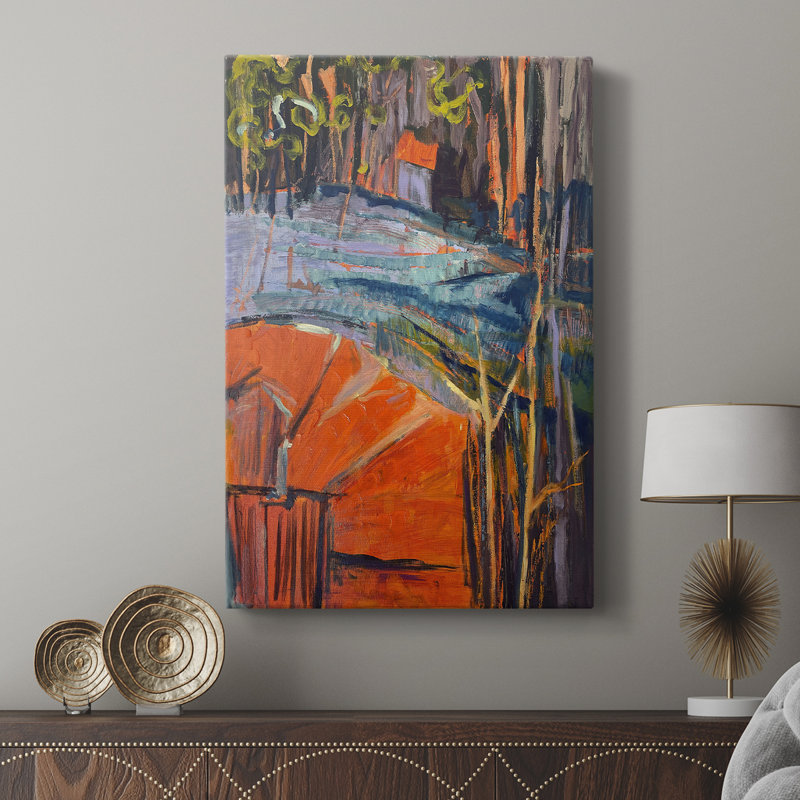 Cadmium Winter Solstice IV - galerie Cavas sur mesure, H 12 po x l 8 po