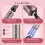 Brosse pour séchoir à cheveux 7 en 1 avec sac de voyage Teendow