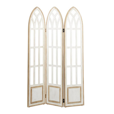 Amsterdam 48'' W x 72'' H 3 - Panel Folding Room Divider