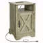 Table de chevet avec station de charge-558431872
