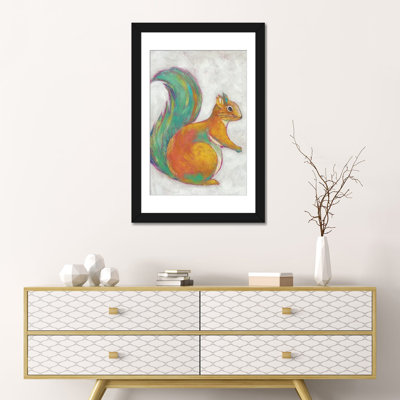 « forestière friends i », reproduction sur toile tendue