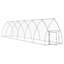 Chicken Cage Silver Galvanised Steel-1028419069