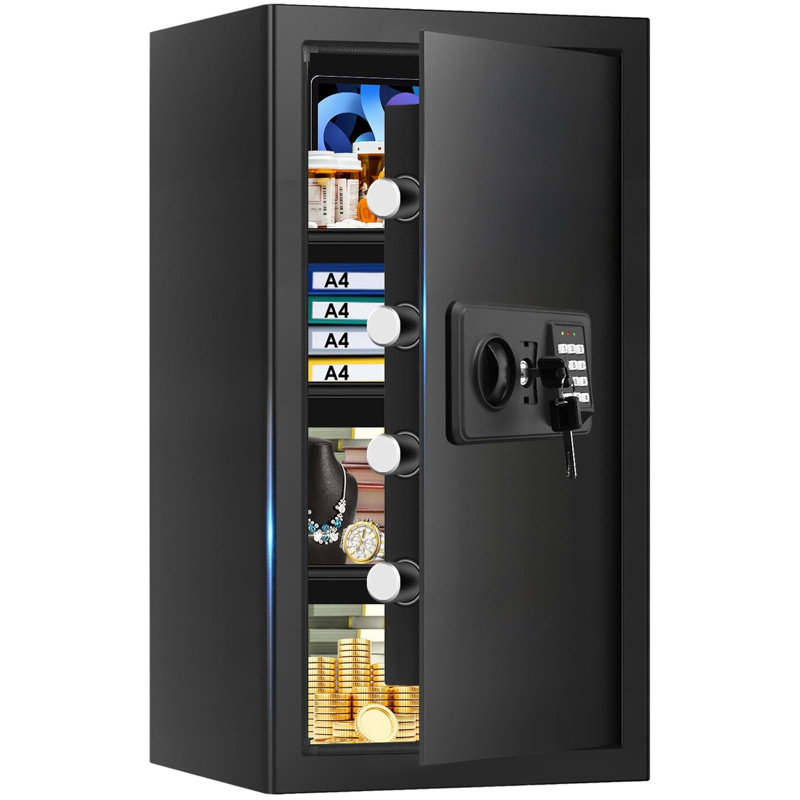 6.0 Cub Large Home Safes Fire and Waterproof, 27.56