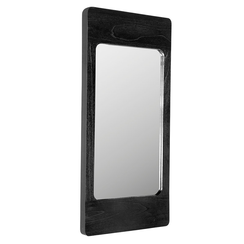 Franklin Rectangle Solid Wood Mirror, Vertical, 38" x 30"