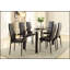 Chaise d'appoint rembourrée, chaise de salle à manger avec coussin confortable et design élégant pour la salle à manger
