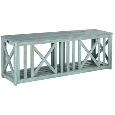 Morgane Solid Wood Storage Bench