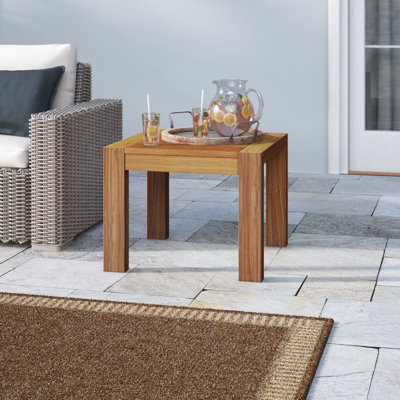 Upland Solid Wood Side Table
