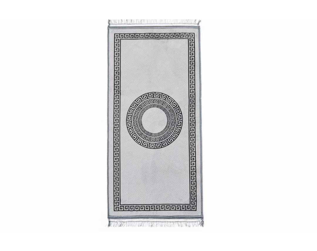 Modern Geometric Area Rug 160x230cm Non-Slip Polyester Carpet for Living Room Bedroom Large Decorative Floor Rug