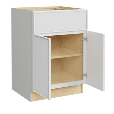 Gallery Express Alton Assembled 24 in W X 24 in D X 34.5 in H Base Kitchen Cabinet with Drawer