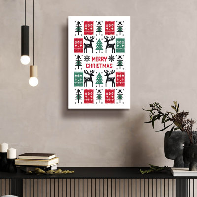 Art mural en verre «Merry Christmas No 1» par Andreas Magnusson