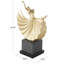 Sculpture en or Waheeda