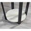 Table de bout ronde avec tablette Elysian-398440112