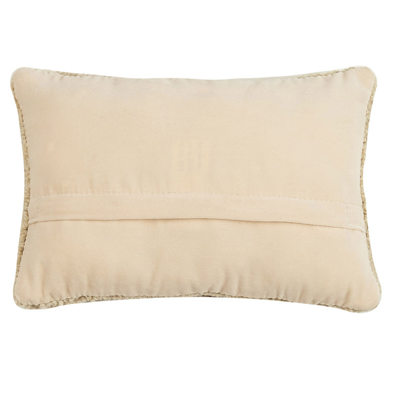  Virginia Hook Wool Lumbar Pillow, Texas