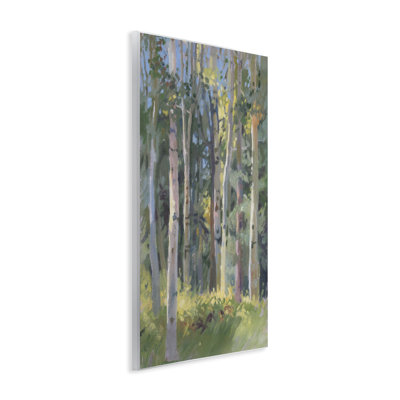 Plaque murale «Hidden Path Forest Trees», conception par Christine Debrosky