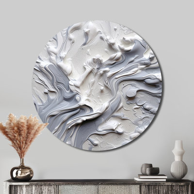 Conner - Abstract Round Metal Art