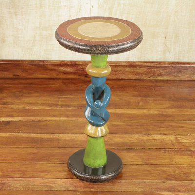 Naples Solid Wood End Table