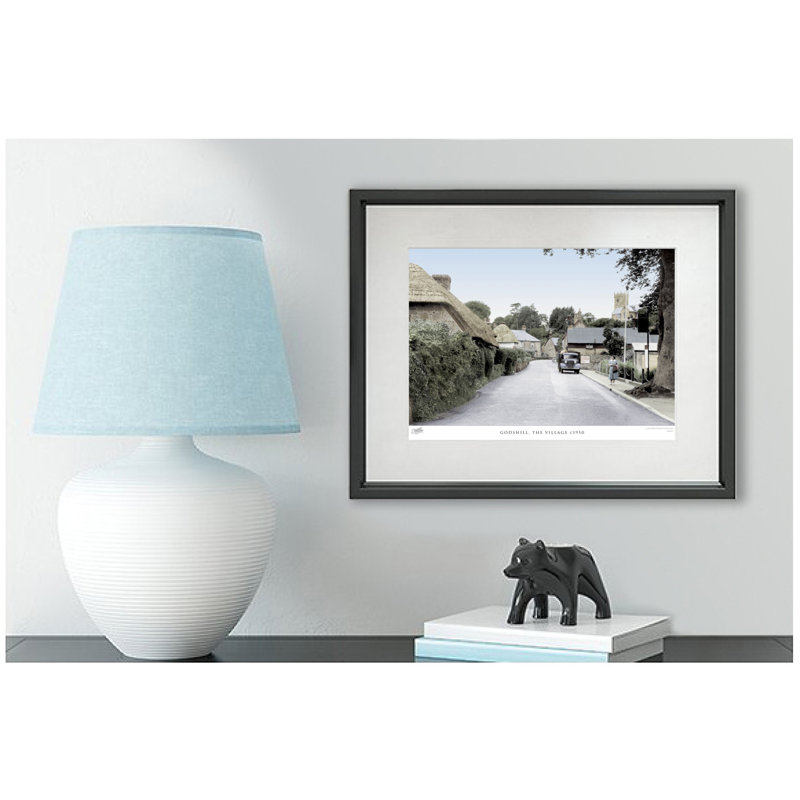 Godshill, The Village C1950 - Single Picture Frame Print, 45cm H x 60cm W x 2.3cm D