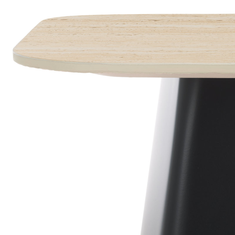 Table d'appoint courte en marbre Fedo