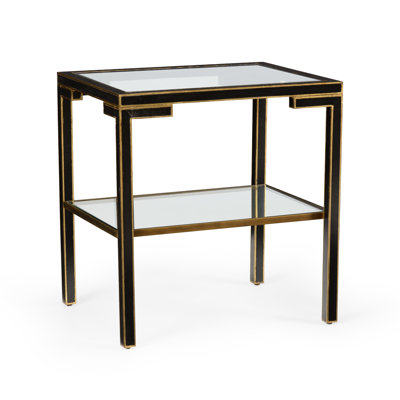 Decker Glass End Table