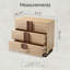 Commode 3 tiroirs Modern Farmhouse