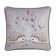 Akili Animal Print Grey Square Throw Cushion With Filling