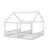 Twin House Platform Beds,Two Shared Beds-1557682171