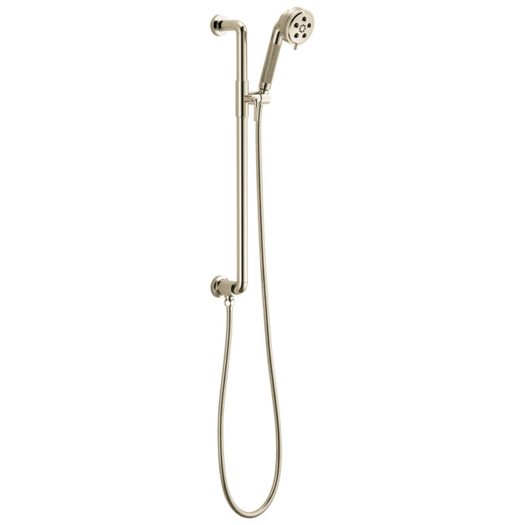 Litze® Handheld Shower Head with Slide Bar and H2OKinetic® Technology