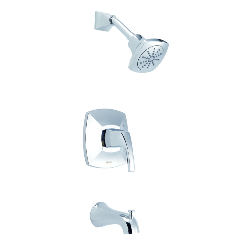 Vaughn Tub and Shower Faucet, Chrome