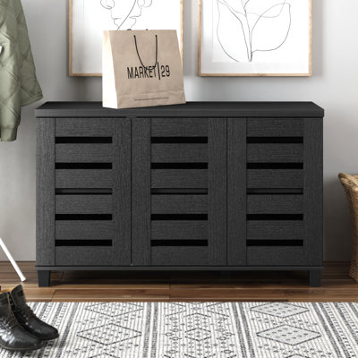 Millan 16 Pair Shoe Storage Cabinet