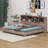 Crislyn Bookcase Storage Bed