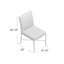 Monaco Patio Dining Side Chair with Cushions-949271402-949266662-1065277246