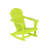 Laguna HDPE Rocking Adirondack Chair-648614695