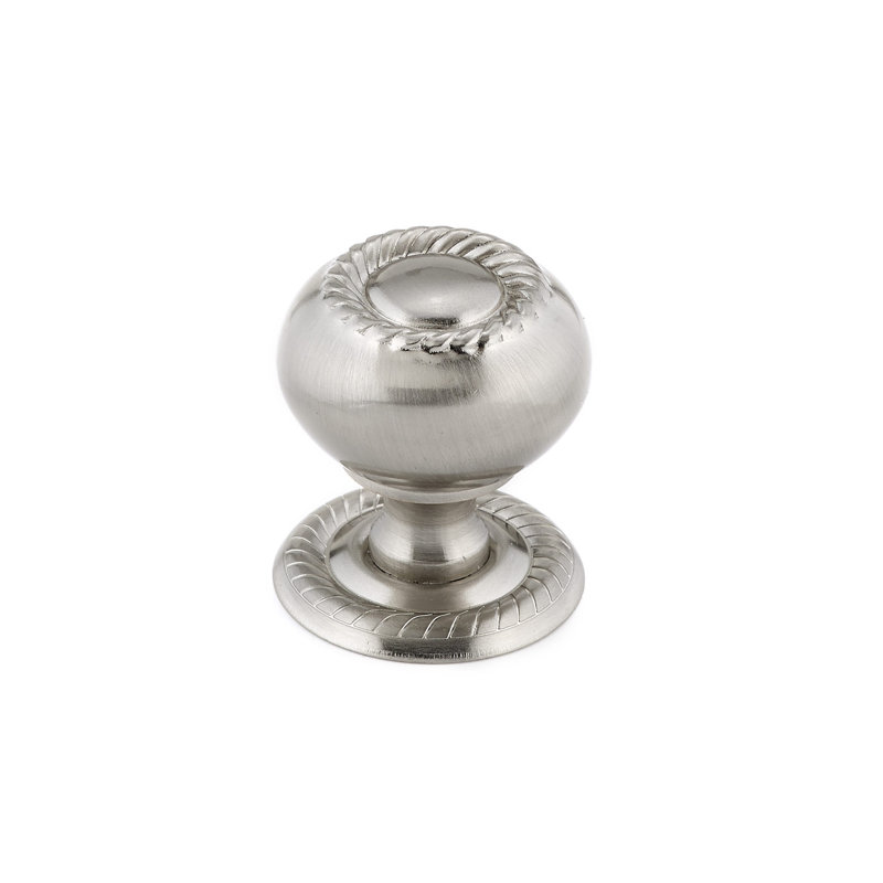 Poignée ronde 1 5/16" de diamètre Expression, Nickel brossé