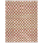Tapis terre cuite / rouille à carreaux Jasha-690130682-734538086